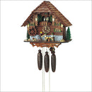 Schneider Black Forest 16" Musical Beer Drinkers with Angry Mother Eight Day Movement German Cuckoo Clock - OktoberfestHaus.com
 - 1