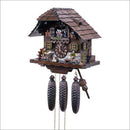 Schneider Black Forest 13" Musical Wood Chopper and Sawyer Eight Day Movement German Cuckoo Clock - OktoberfestHaus.com
 - 1