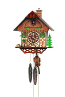 Schneider 11" Black Forest Wood Chopper with Pets German Cuckoo Clock - OktoberfestHaus.com
