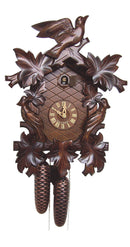 Schneider Black Forest 17" Antique Eight Day Movement German Cuckoo Clock - OktoberfestHaus.com
