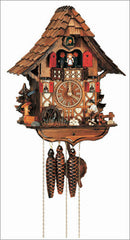 Schneider Black Forest 14" Musical Wood Choppers German Cuckoo Clock - OktoberfestHaus.com
 - 1