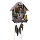 Schneider Black Forest 12" Musical Wood Chopper with Green Shirt German Cuckoo Clock - OktoberfestHaus.com
 - 1