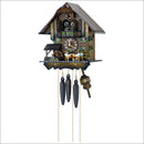 Schneider Black Forest 12" Musical Four Beer Drinkers Cuckoo Clock - OktoberfestHaus.com
 - 1