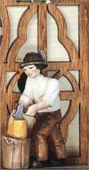 Schneider Black Forest 12.5" Musical Wood Chopper German Cuckoo Clock - OktoberfestHaus.com
 - 2