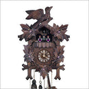 Schneider Black Forest 13" Musical Painted Flowers German Cuckoo Clock - OktoberfestHaus.com
 - 1