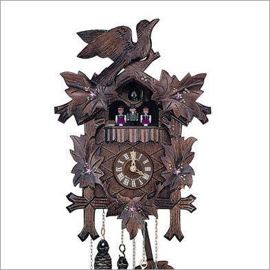 Schneider Black Forest 13" Musical Antique German Cuckoo Clock - OktoberfestHaus.com
 - 1