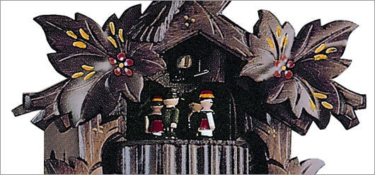 Schneider Black Forest 13" Musical Moving Birds Musical German Cuckoo Clock - OktoberfestHaus.com
 - 2