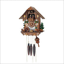 Schneider Black Forest 13" Musical Wood Chopper with Green Shirt German Cuckoo Clock - OktoberfestHaus.com
 - 1