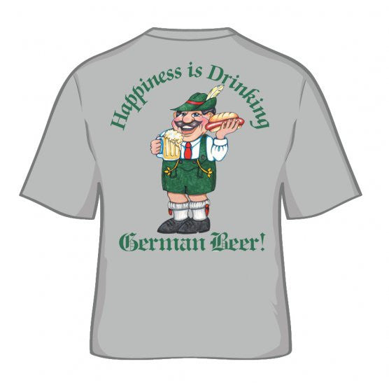 German T Shirt Drinking German Beer - OktoberfestHaus.com
 - 1